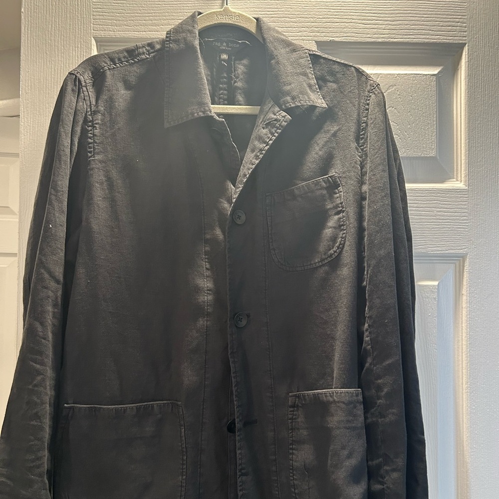 rag & bone Charcoal Shirt Jacket